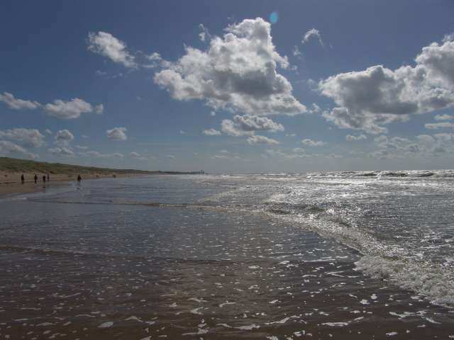 Strand bij IJmuiden